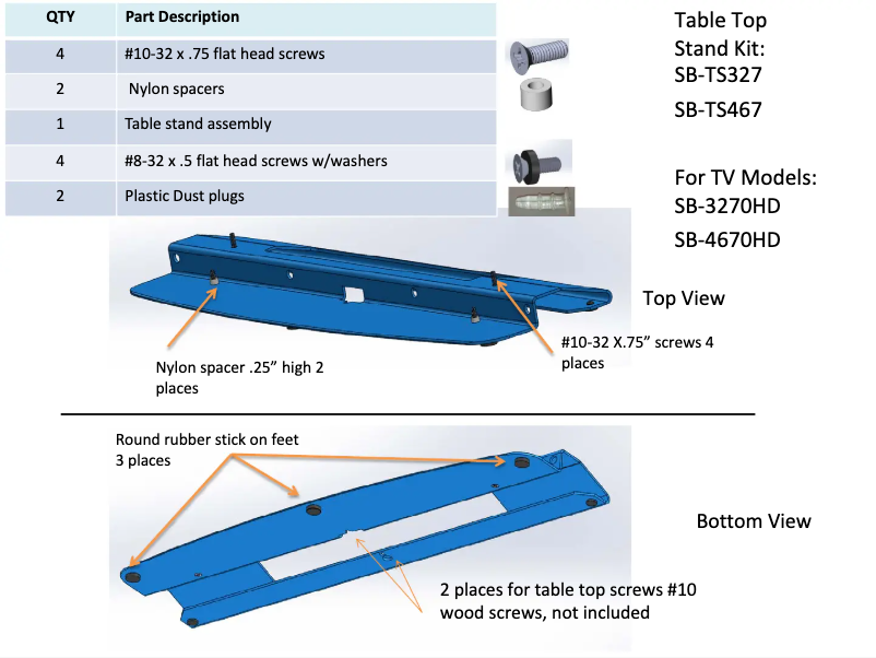 Image de la première page du manuel de l'appareil SB-TS467