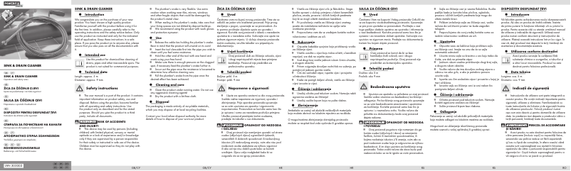 Página 1 del manual Manual de usuario Powerfix HG03974