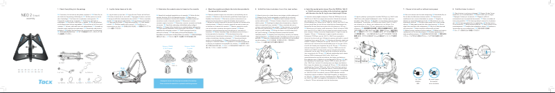 Page n°1 - Manuel utilisateur Tacx Neo 2 Smart T2850