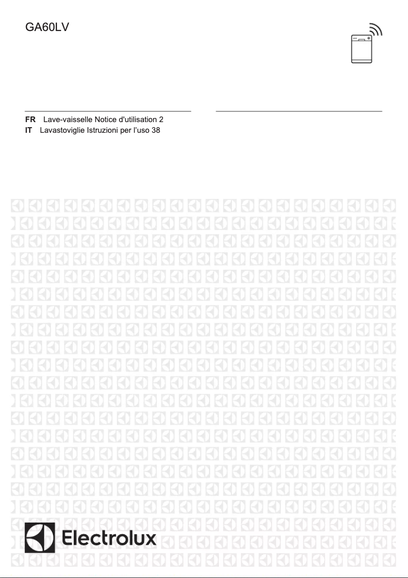 Page n°1 - Manuel utilisateur Electrolux GA60LV