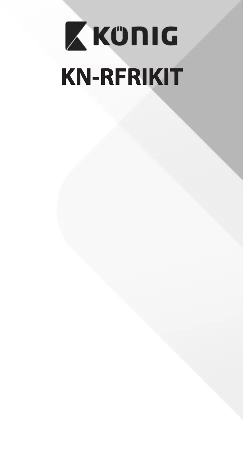 Page n°1 - Manuel utilisateur Konig KN-RFRI KIT