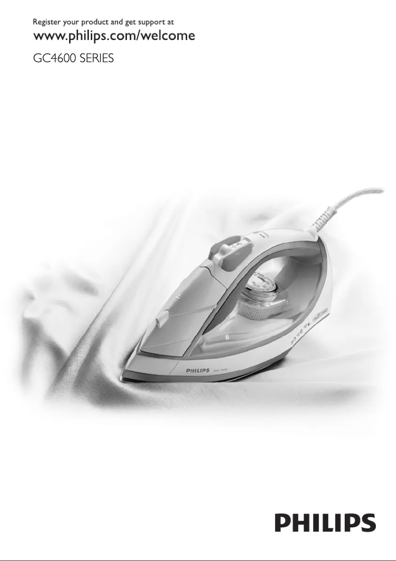 Page n°1 - Manuel utilisateur Philips Azur GC4625