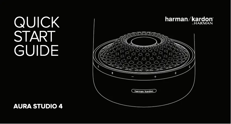 Image de la première page du manuel de l'appareil Aura Studio 4