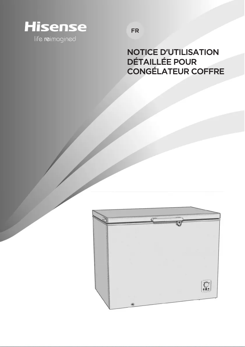 Page 1 de la notice Manuel utilisateur Hisense FC594D4AW1