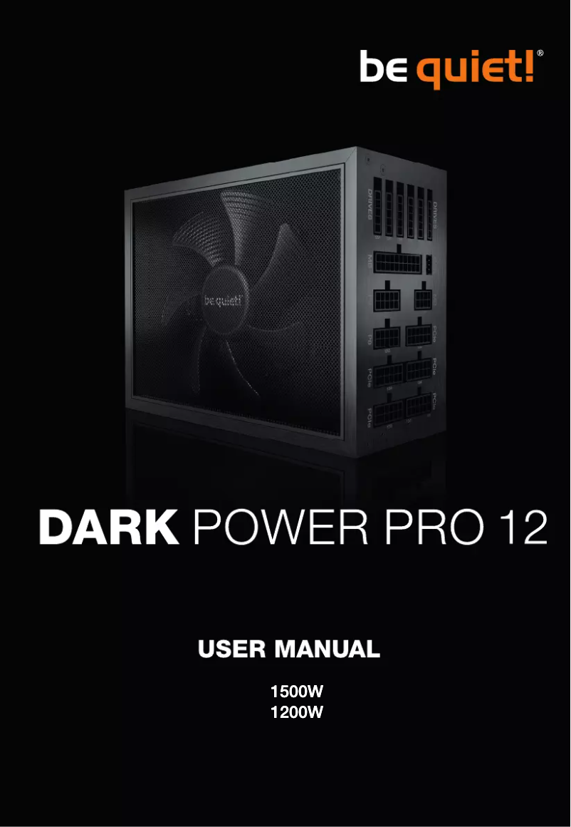 Image de la première page du manuel de l'appareil Dark Power Pro 12
