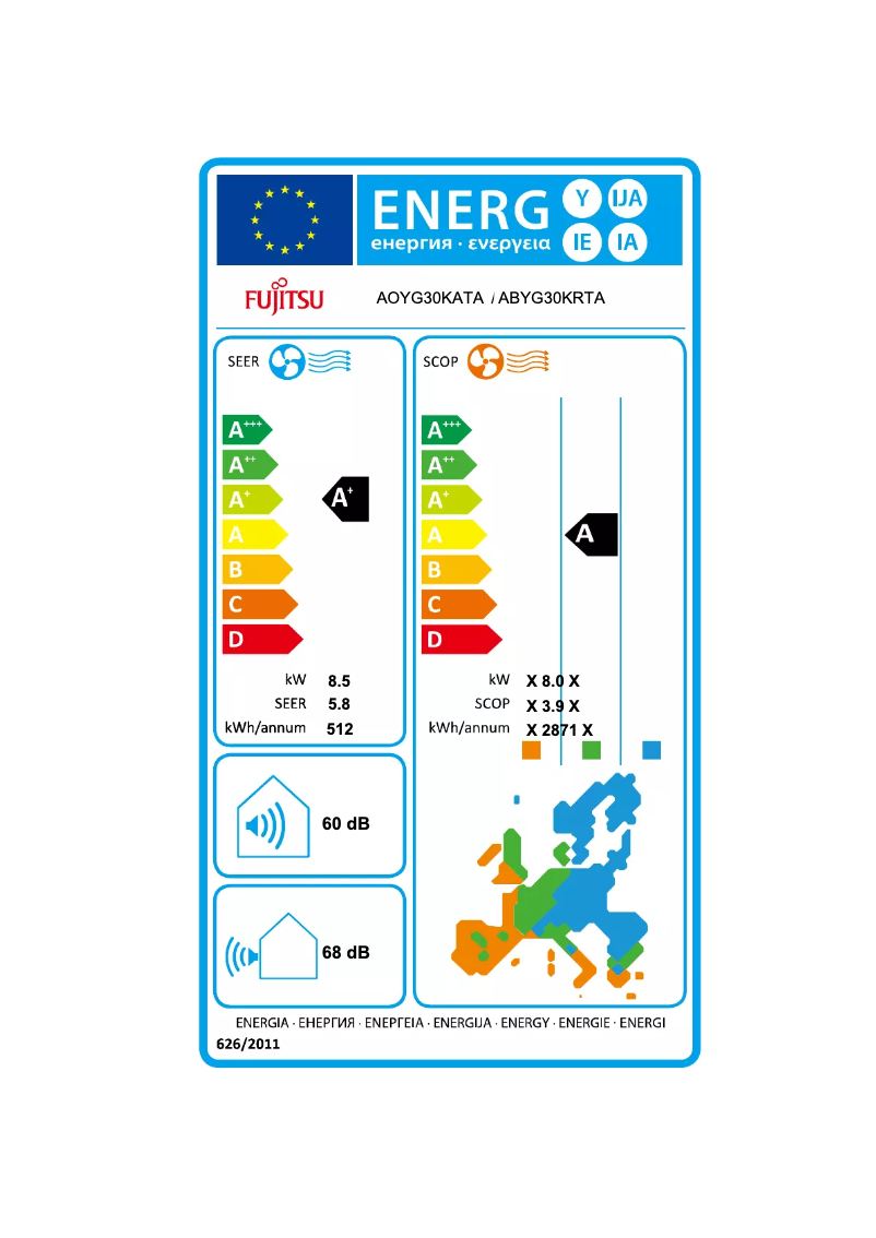 Image de la première page du manuel de l'appareil ABYG30KRTA