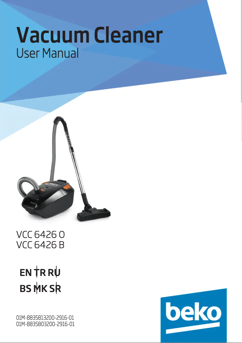 Image de la première page du manuel de l'appareil VCC 6426 O
