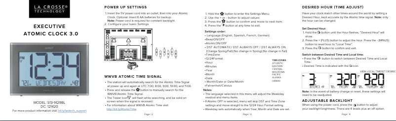 Image de la première page du manuel de l'appareil 513-1429BL