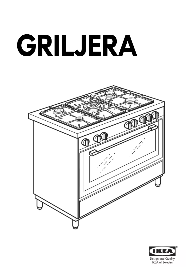 Image de la première page du manuel de l'appareil GRILJERA