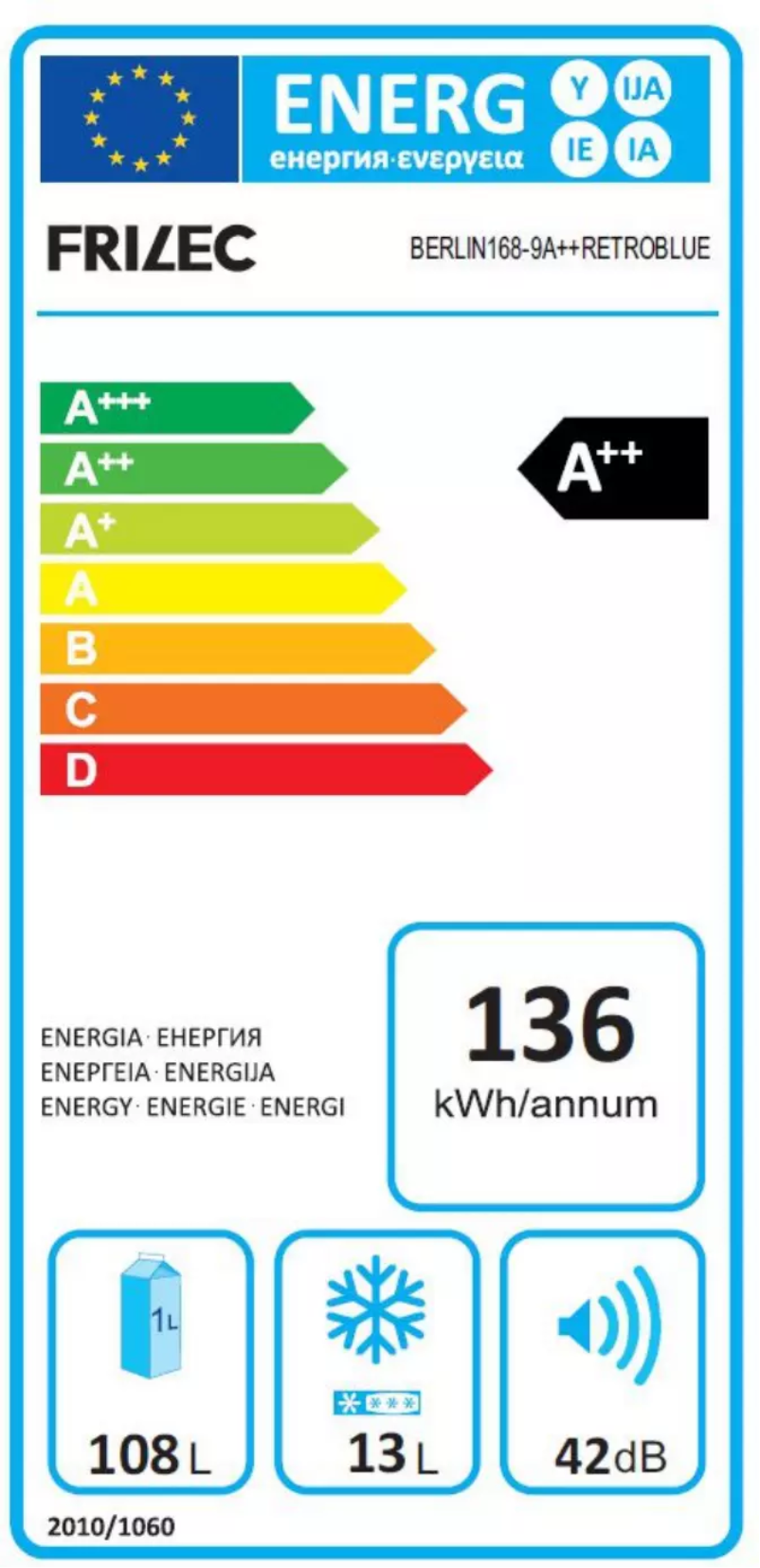 Image de la première page du manuel de l'appareil BERLIN168-9A++ RETRO