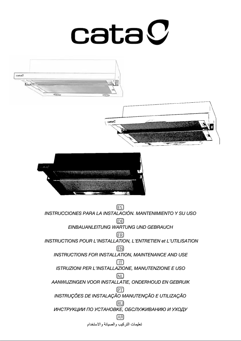 Página 1 del manual Manual de usuario CATA EXTENDER 900