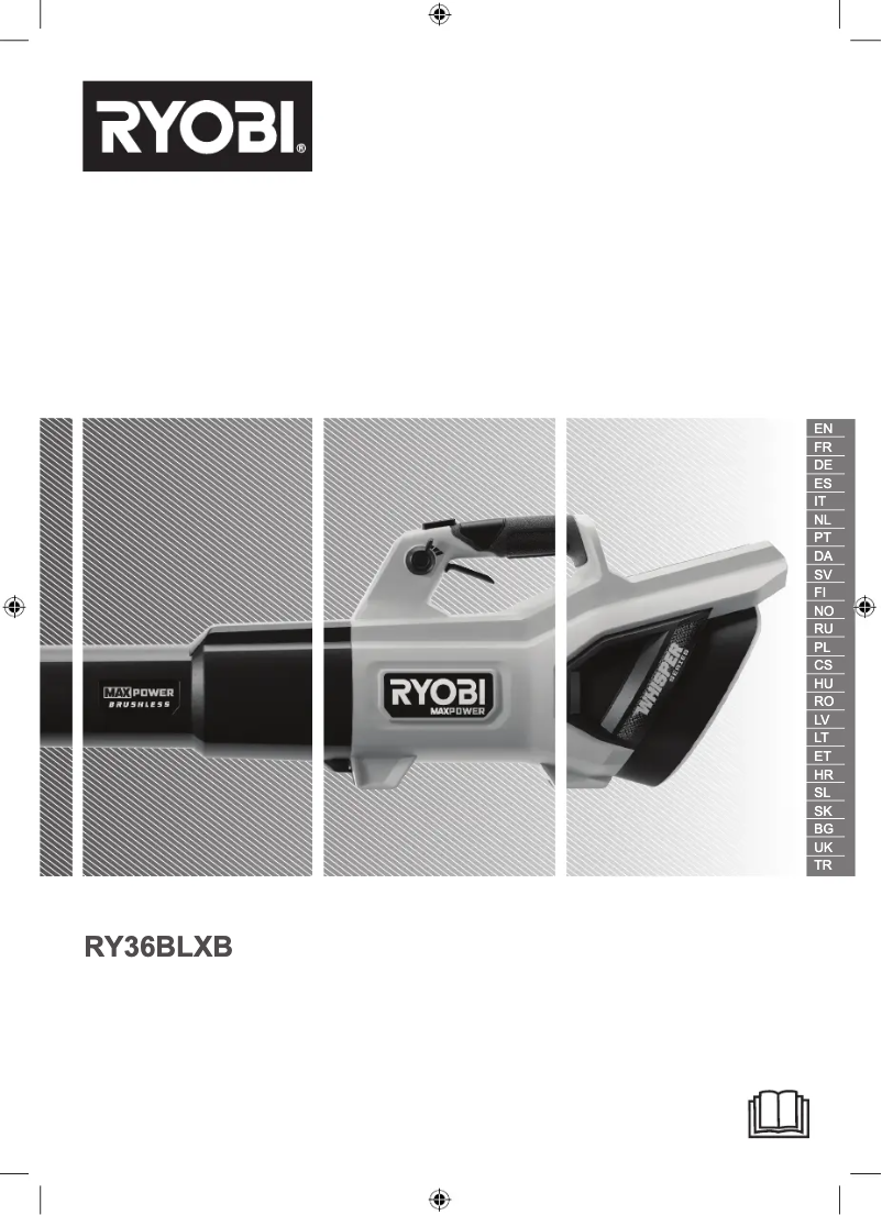 Page n°1 - Manuel utilisateur RYOBI Max Power RY36BLXB