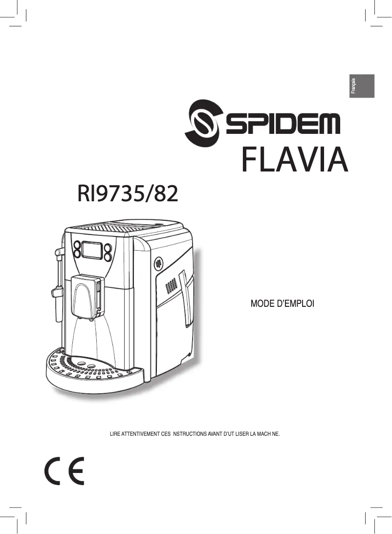 Página 1 del manual Manual de usuario Philips Spidem RI9735