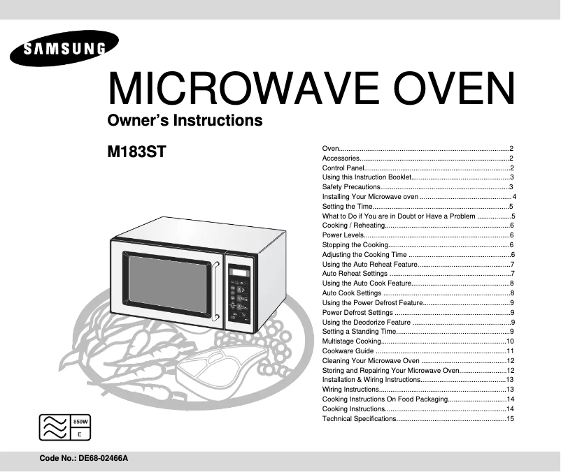 Page n°1 - Manuel utilisateur Samsung M183ST