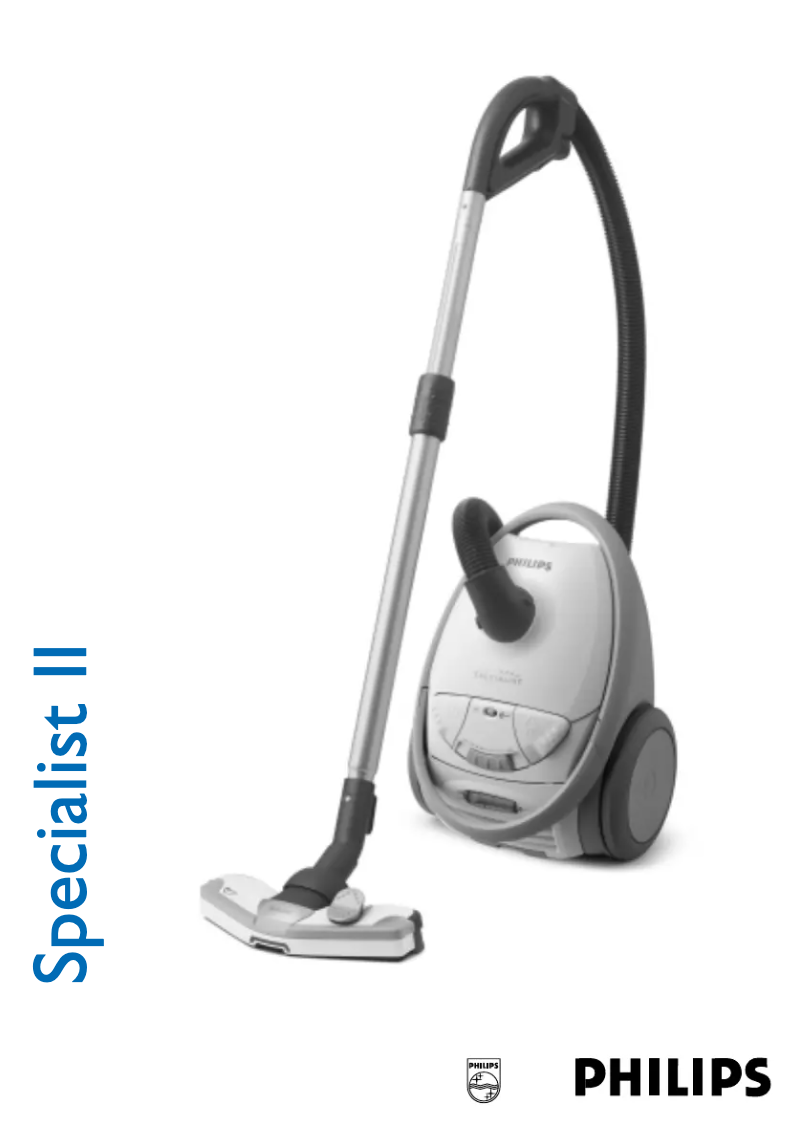 Página 1 del manual Manual de usuario Philips Specialist II FC9126