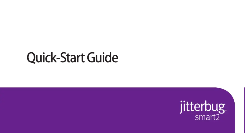 Page n°1 - Guide de démarrage rapide GreatCall Jitterbug Smart 2