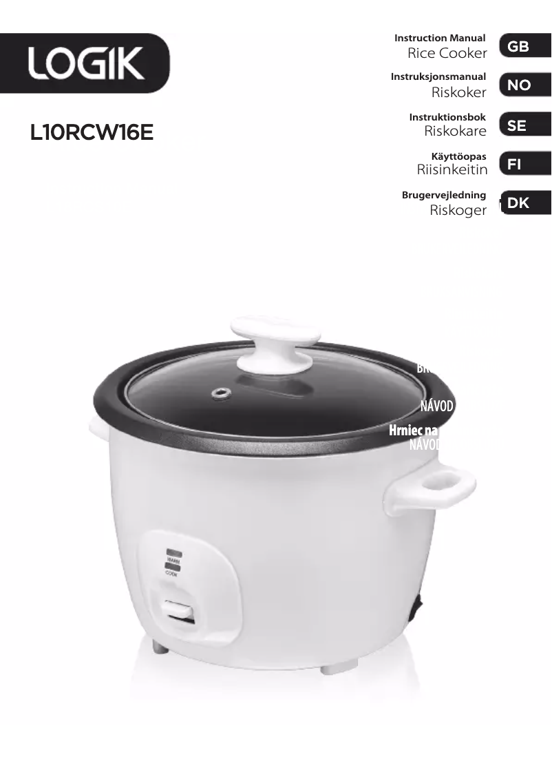 Page 1 de la notice Manuel utilisateur Logik L10RCW16E