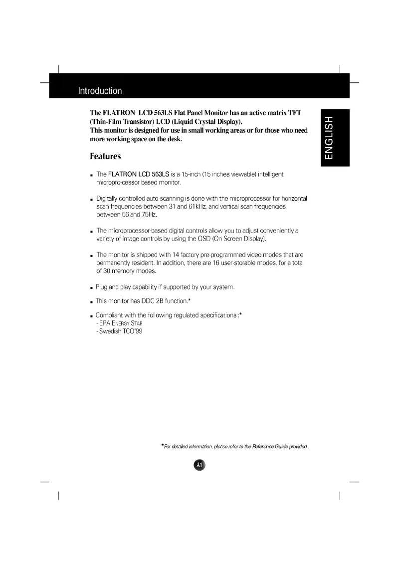 Page 1 de la notice Manuel utilisateur LG LB563B