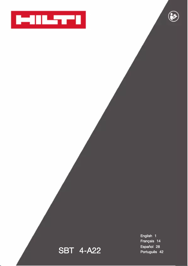 Página 1 del manual Manual de usuario Hilti S-BT-ER HC