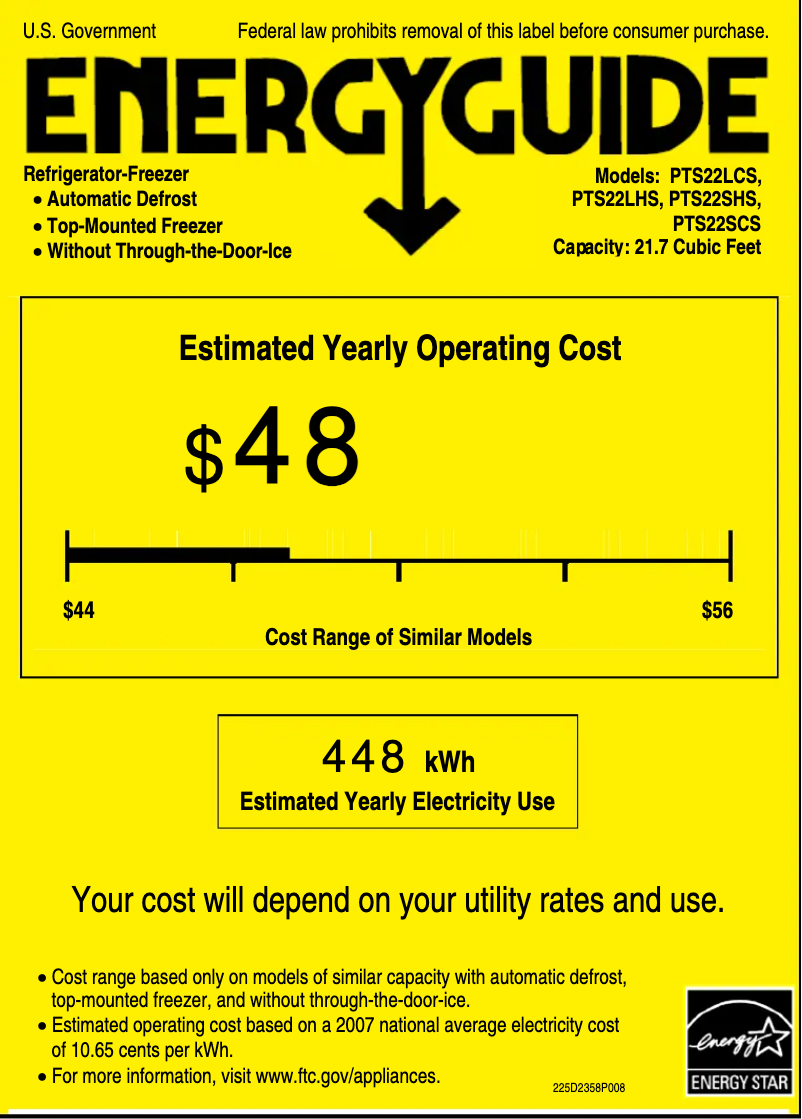 Image de la première page du manuel de l'appareil PTS22LCSBB