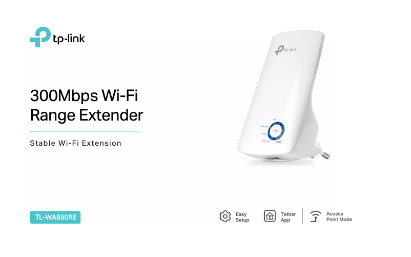 Página 1 del manual Ficha técnica TP-Link TL-WA850RE