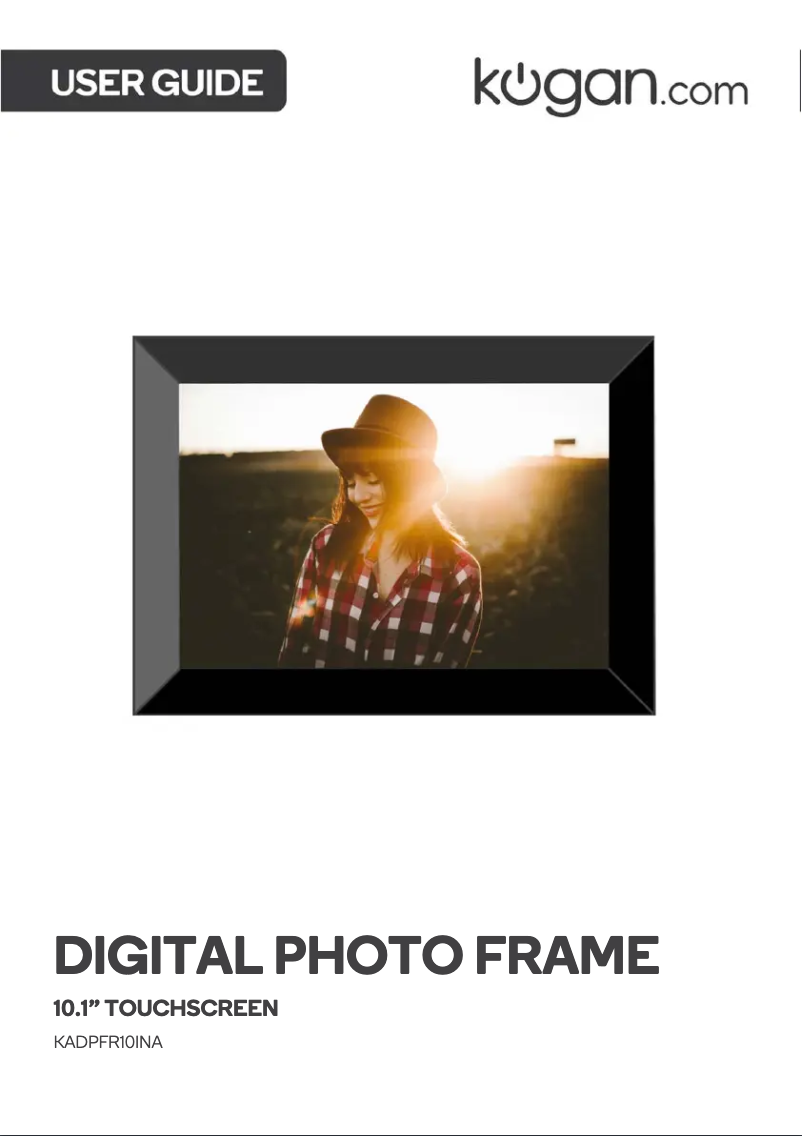 Page 1 de la notice Manuel utilisateur Kogan KADPFR10INA