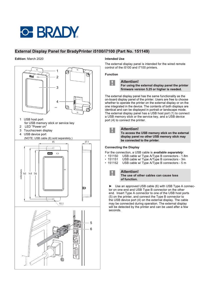 First page image of the manual for 151149