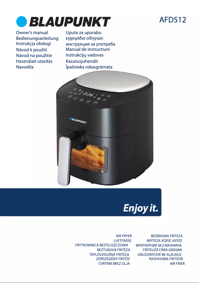 Image de la première page du manuel de l'appareil AFD512