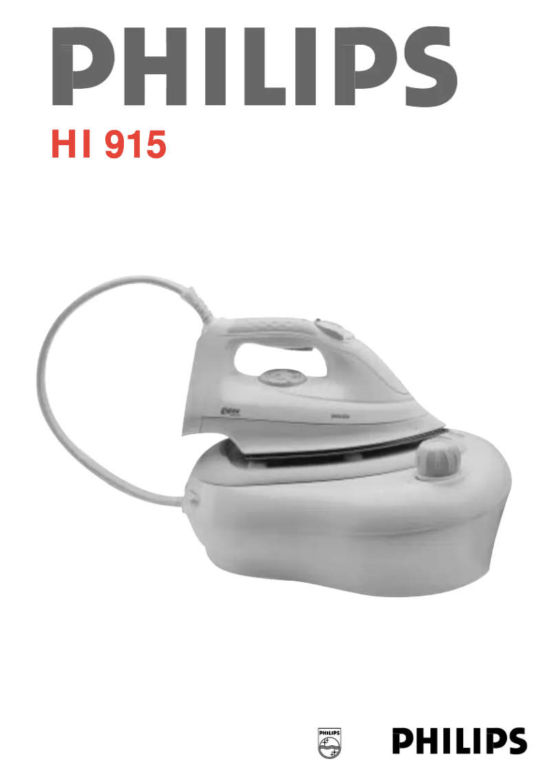 Página 1 del manual Manual de usuario Philips HI 915