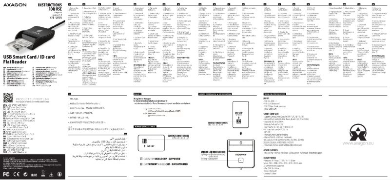 Image de la première page du manuel de l'appareil CRE-SM3N
