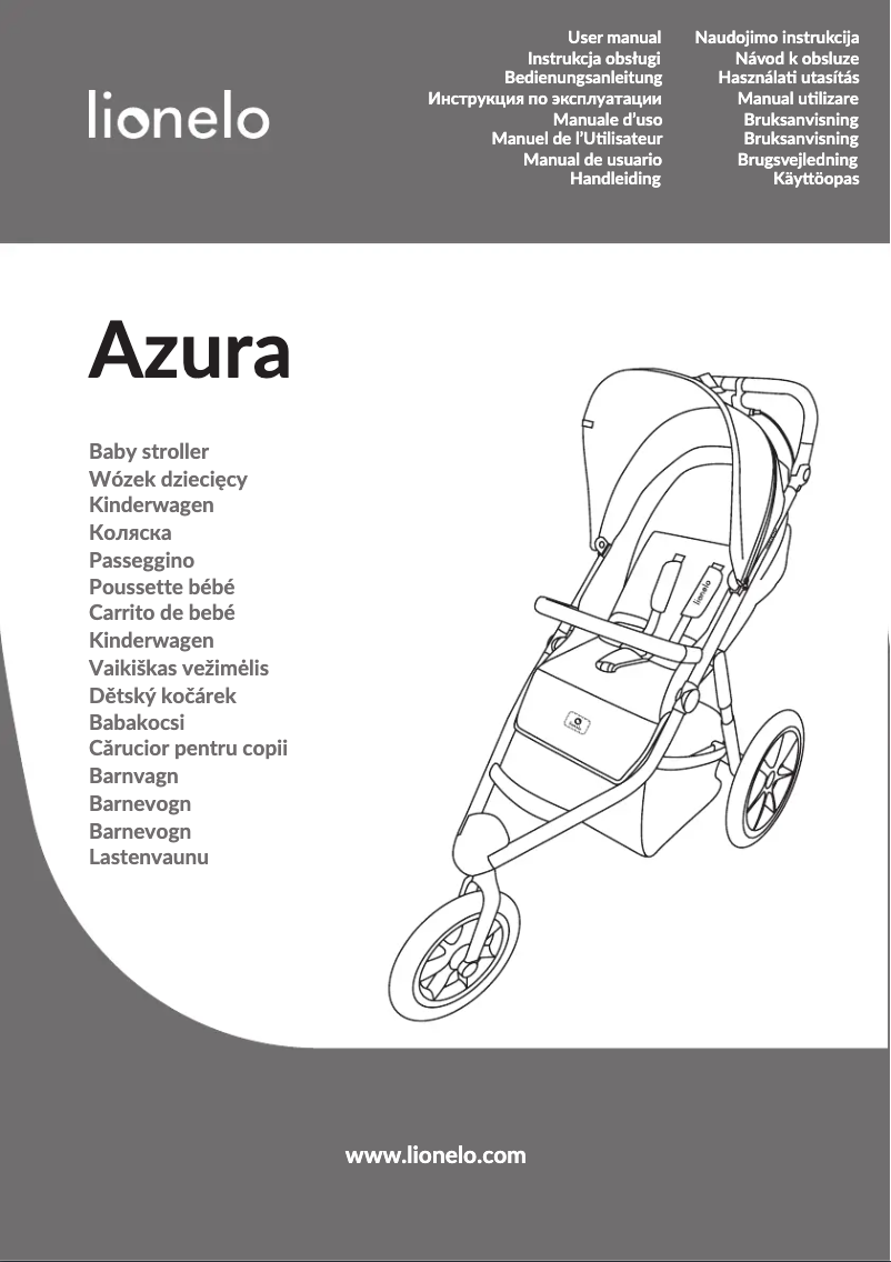 Image de la première page du manuel de l'appareil Azura
