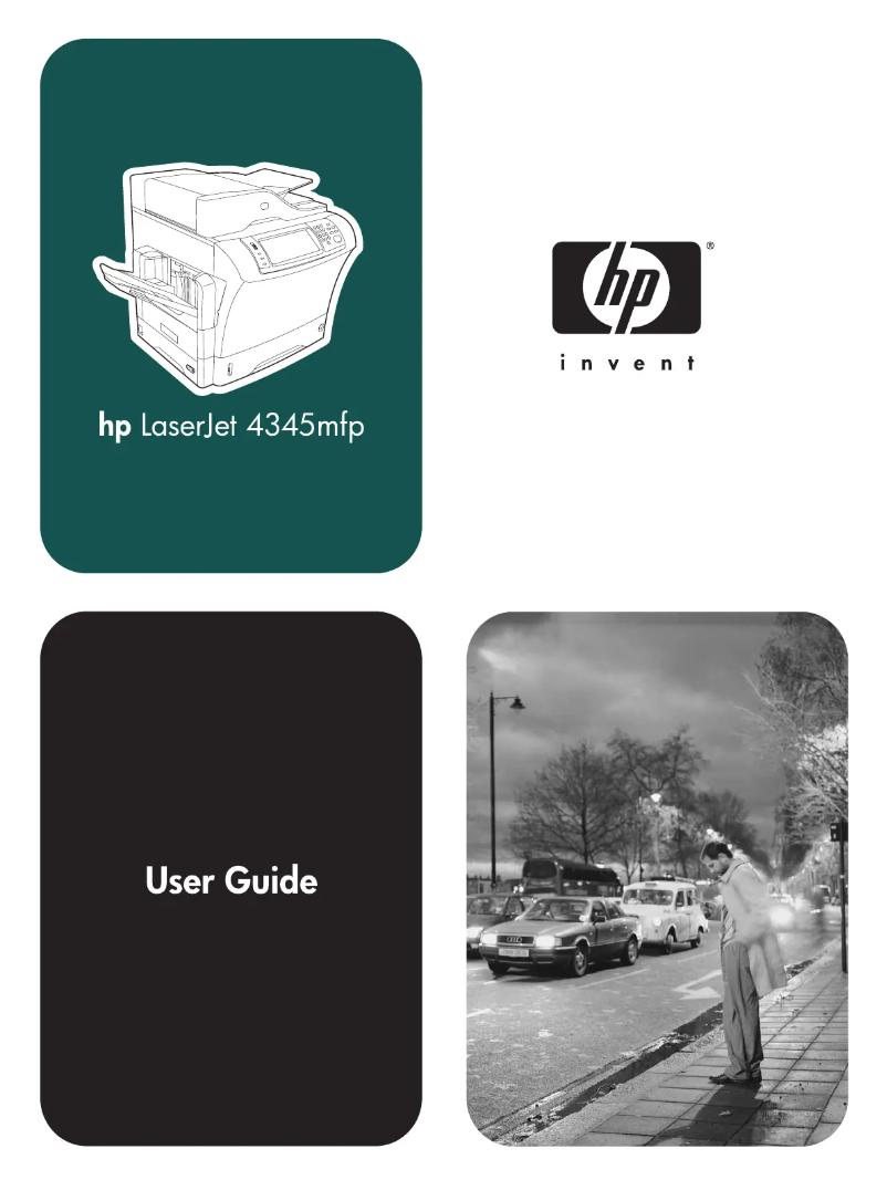 Page n°1 - Manuel utilisateur HP LaserJet 4345xs mfp