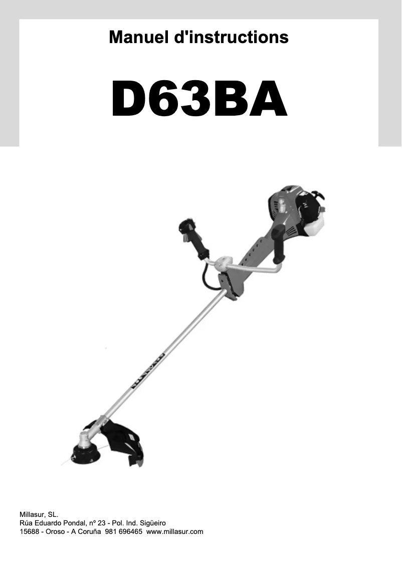 Página 1 del manual Manual de usuario Anova D63BA