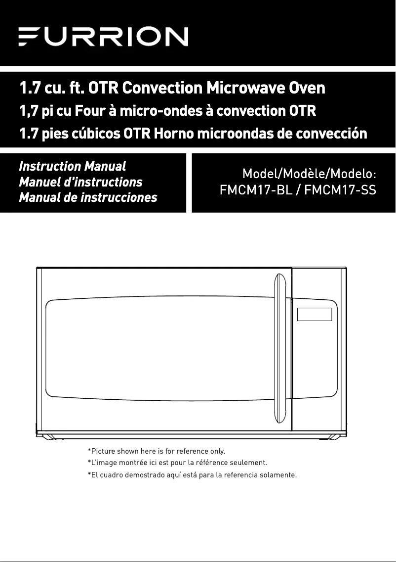 Page n°1 - Manuel utilisateur Furrion FMCM17-SS