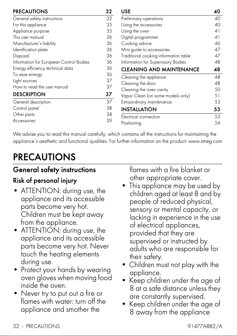 Image de la première page du manuel de l'appareil SF6300TVX