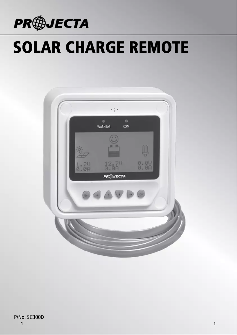 Page 1 de la notice Manuel utilisateur Projecta SC300D