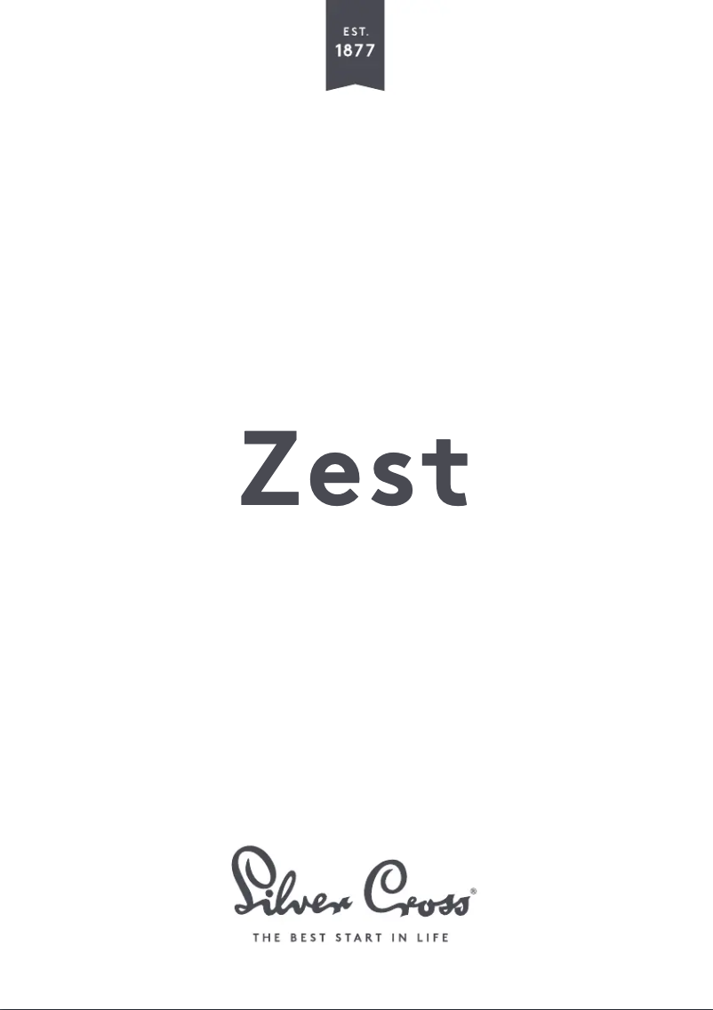 Página 1 del manual Manual de usuario Silver Cross Zest