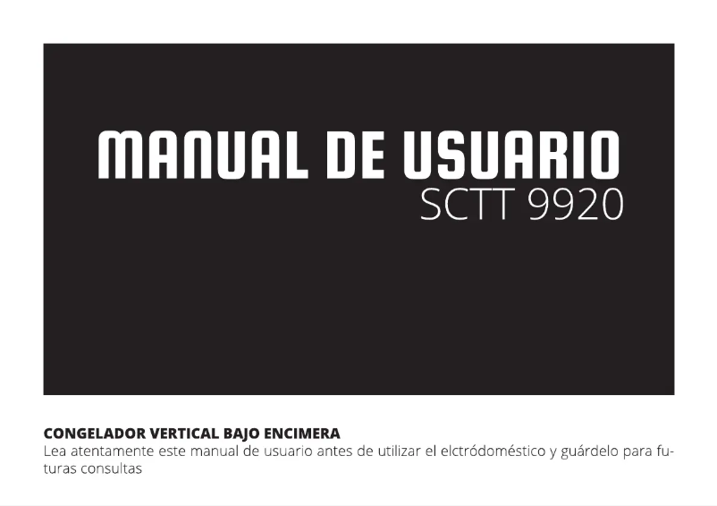 Page n°1 - Manuel utilisateur Schneider SCTT 9920