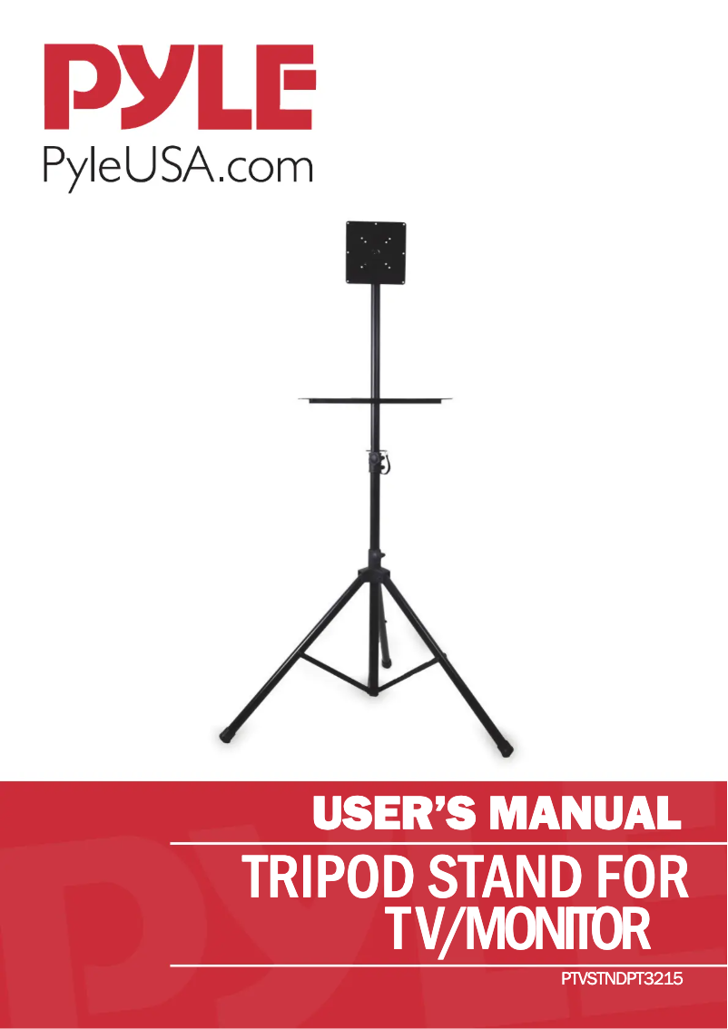 Image de la première page du manuel de l'appareil PTVSTNDPT3215