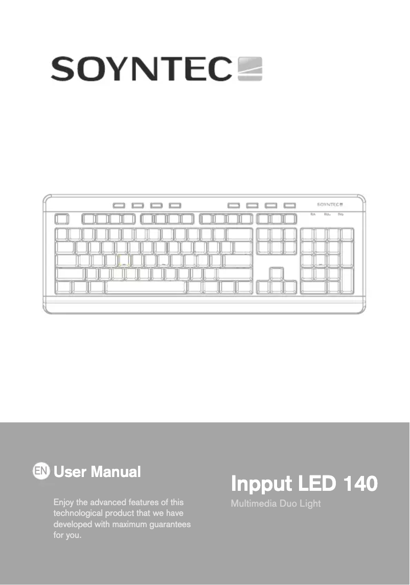 Image de la première page du manuel de l'appareil Inpput LED 140