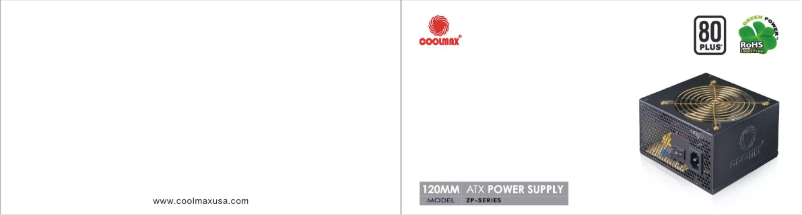 Page n°1 - Manuel utilisateur CoolMax ZP-480B