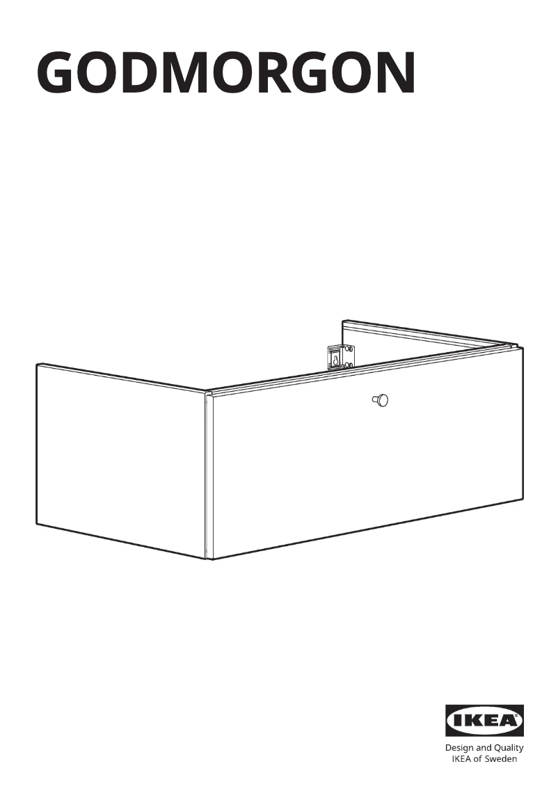 Image de la première page du manuel de l'appareil GODMORGON 904.927.53