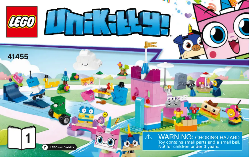 Image de la première page du manuel de l'appareil Unikitty 41455