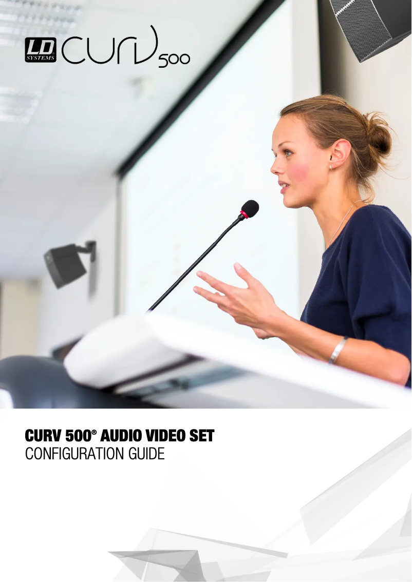 Image de la première page du manuel de l'appareil CURV 500 WM B