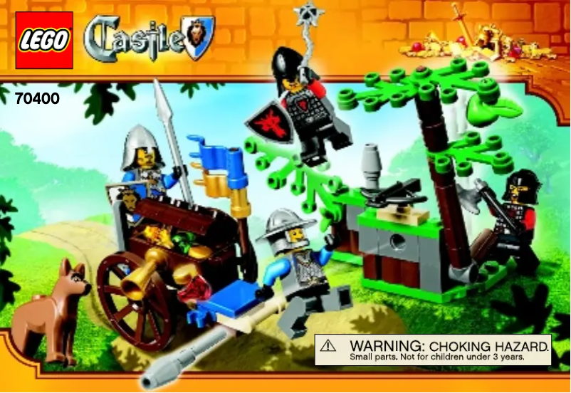 Page 1 de la notice Manuel utilisateur Lego Castle 70400