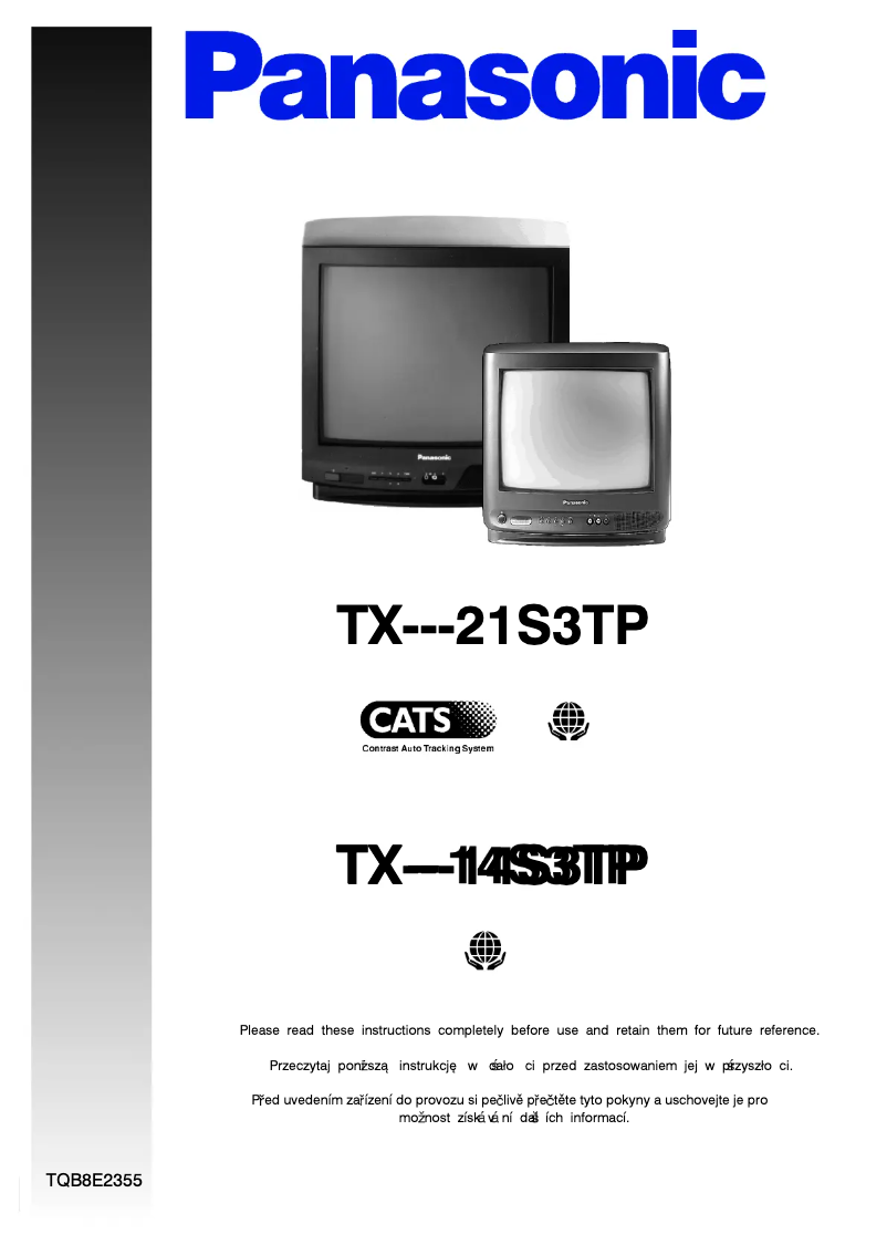 Imagen de la primera página del manual del dispositivo TX-14S3TP
