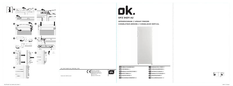 Page n°1 - Manuel utilisateur OK OFZ 34211 A2