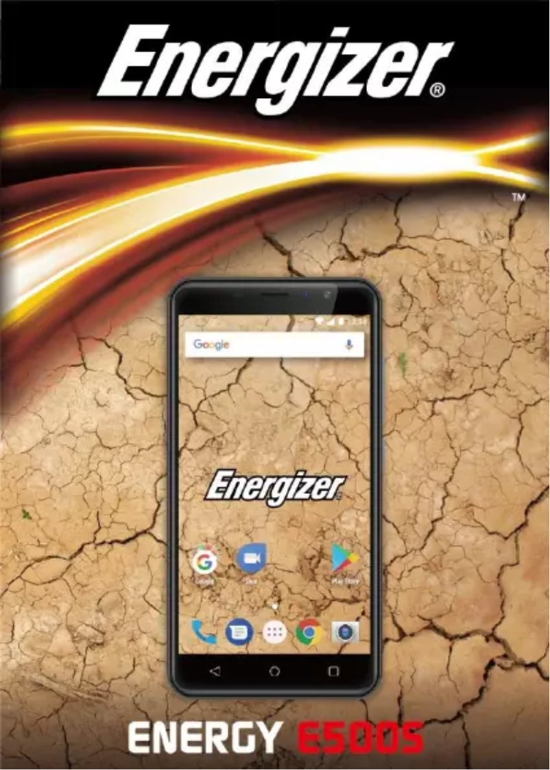 Image de la première page du manuel de l'appareil Energy E500S