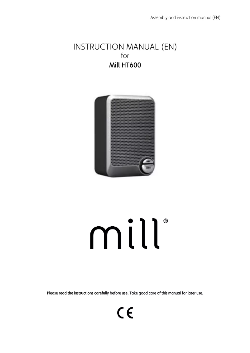 Image de la première page du manuel de l'appareil HT600
