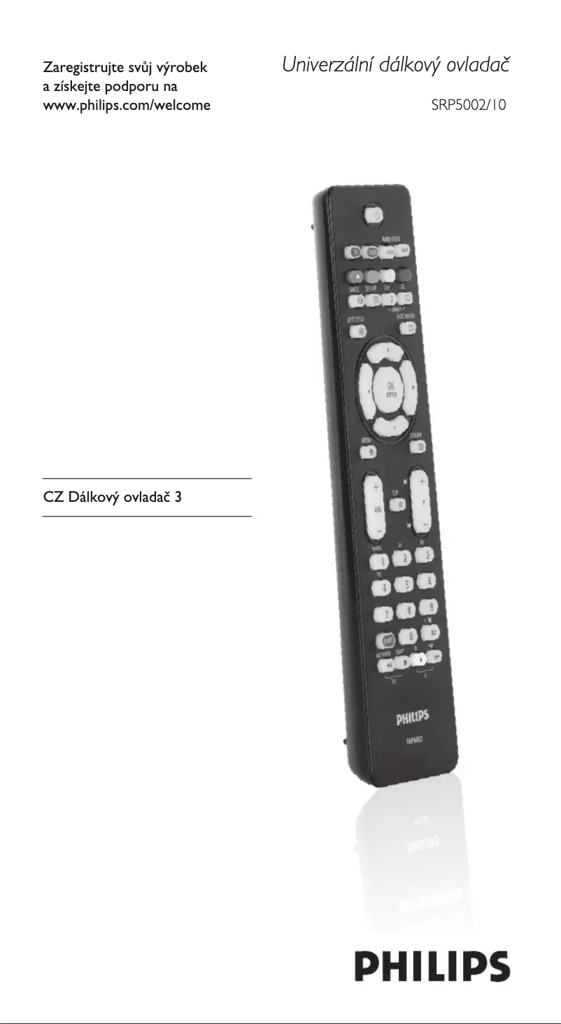 Image de la première page du manuel de l'appareil SRP5002